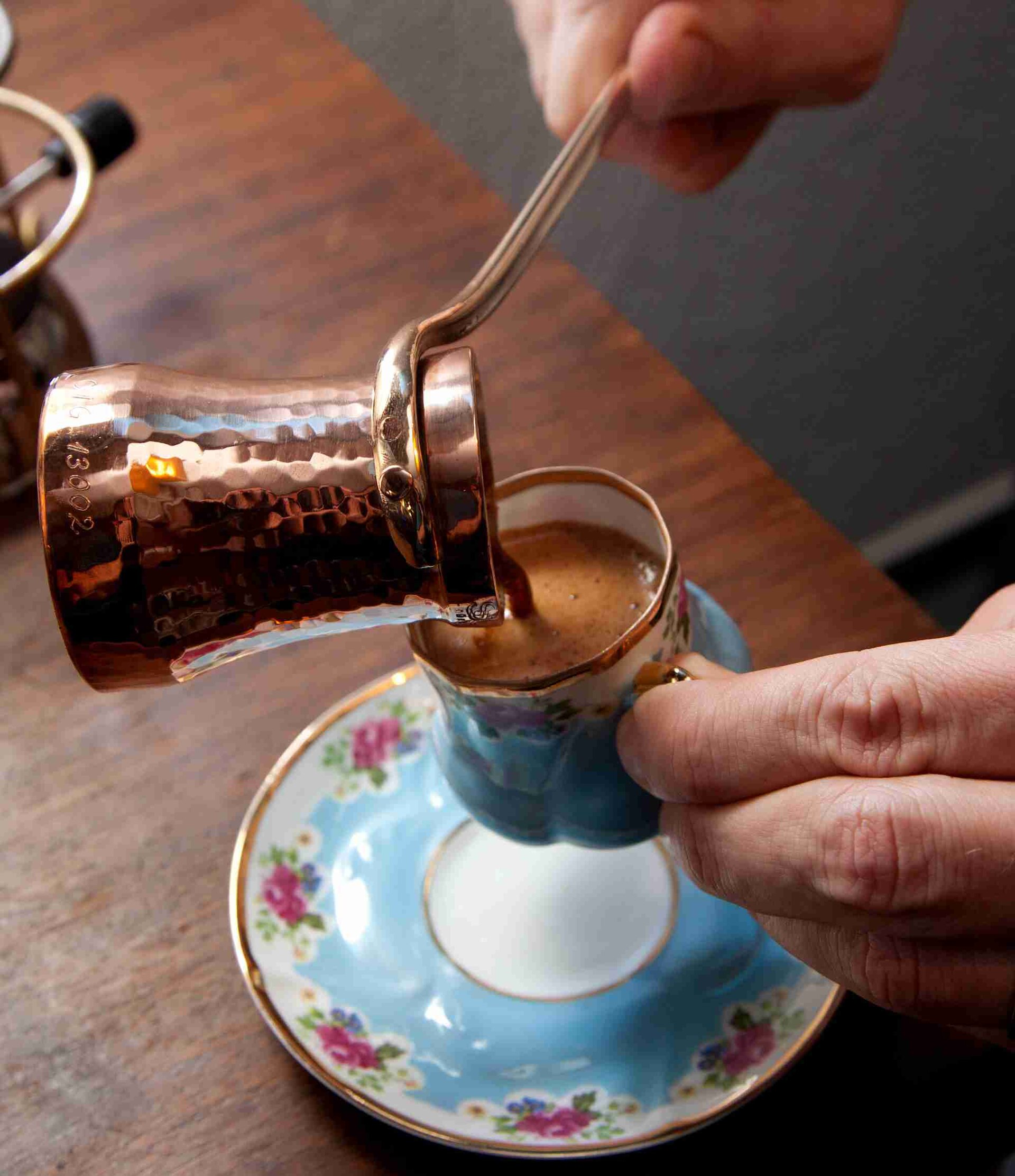Traditional Turkish coffee