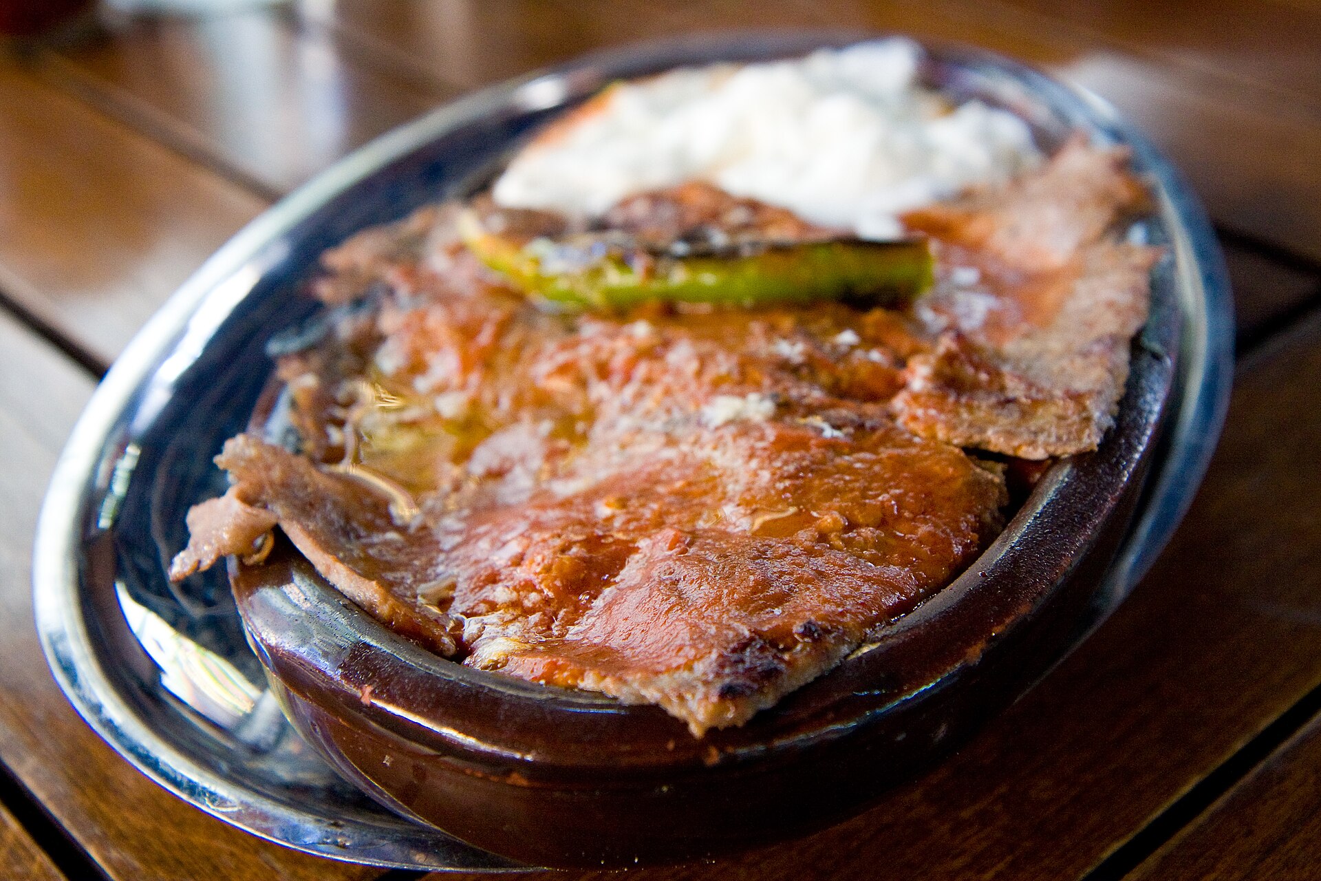 İskender, drenched in butter